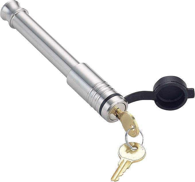 2" & 2.5" Receiver Lock, Heavy Duty Hitch Lock Pin, American Made In USA by InfiniteRuleSecurity