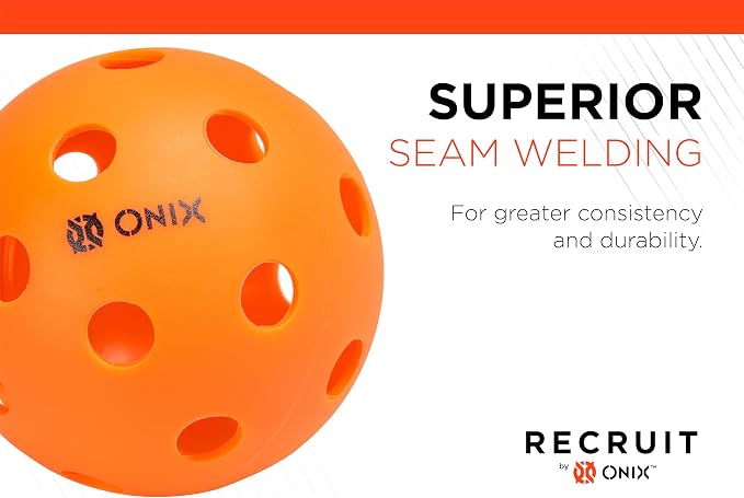 Onix Recruit Indoor Ready to Play Superior Welding Design Pickleball Ball - Image 5
