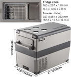 VEVOR 12 Volt Refrigerator, 48 Quart Fast Cooling Portable Freezer - Image 8
