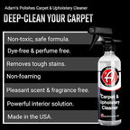 Adam's Polishes Carpet & Upholstery Cleaner - Image 2