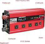 2500W Power Inverter 24V to 110V/120V DC to AC - Image 2