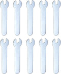 HARFINGTON 10pcs Small Wrench Open End Wrench 5.5x66x1.5mm Metric U-Shaped by HARFINGTON