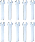 HARFINGTON 10pcs Small Wrench Open End Wrench 5.5x66x1.5mm Metric U-Shaped by HARFINGTON