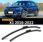 Replacement for BMW X1 2016-2022 Windshield Wiper Blades, 3 Pieces of Car Front - Image 2