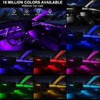 Acrylic Interior Car LED Strip Light - Image 3