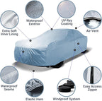 iCarCover Custom Car Cover Nissan 280ZX 2-Seater, Waterproof All-Weather Rain - Image 4