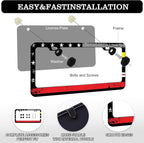 American Flag License Plate Frames - Image 3