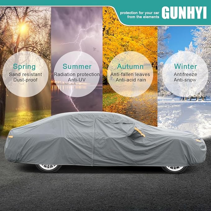 Premium Car Cover Custom Fit Lexus GX GX460 GX470, 16 Layers Heavy Duty Car - Image 5