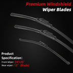 OTUAYAUTO Windshield Wiper Blades - Image 2