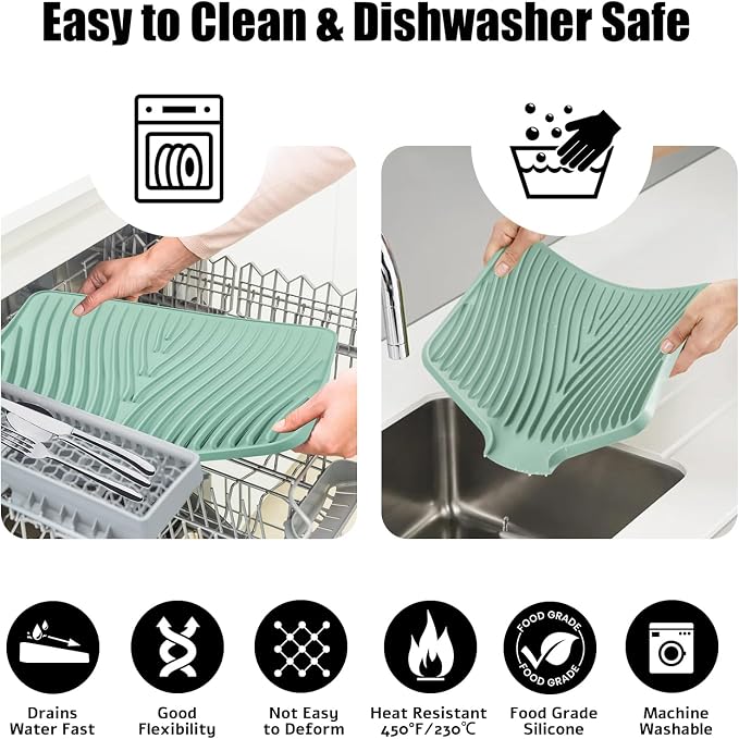 Dish Drying Mat, Stone Drying Mat - Image 4