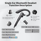 Bluetooth Headset, Wireless Earpiece - Image 4
