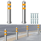 31.5 Inch Stainless Steel Bollard Post by Yaocom