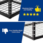 Heavy-Duty 3x8 Overhead Garage Storage Rack - Image 7
