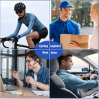Bluetooth Headset, Wireless Bluetooth 5.3 Earpiece, 90Hrs Hands Free Headset - Image 9
