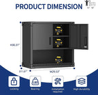 Metal Tool Cabinet, Garage Storage Cabinet System, Wall Cabinet & Locking - Image 3