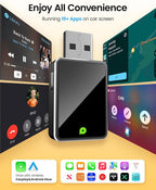Wireless CarPlay Adapter, One Click Multi Device Switching Seamless Connection - Image 3