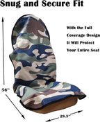 Car Seat Cover Protector Front Seats, - Image 3