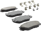 Premium Semi-Metallic Front Brake Pads Compatible - Image 2