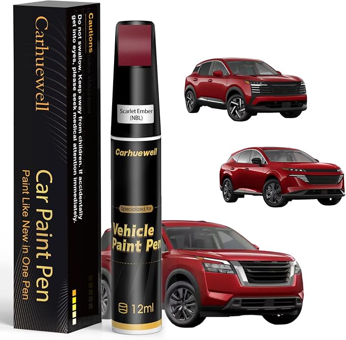 Scarlet Ember Touch Up Paint Compatible by Carhuewell