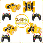 FREE TO FLY Remote Control Car for Boys 6-12: Kids Rc Stunt Car 2.4GHz Fast - Image 5