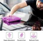 Shimeyao 30 Pcs Edgeless Microfiber Plush Towels - Image 4