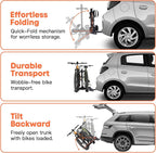 CyberRack S2 Ebike Rack, 300 lbs Capacity Foldable Bike Racks - Image 6