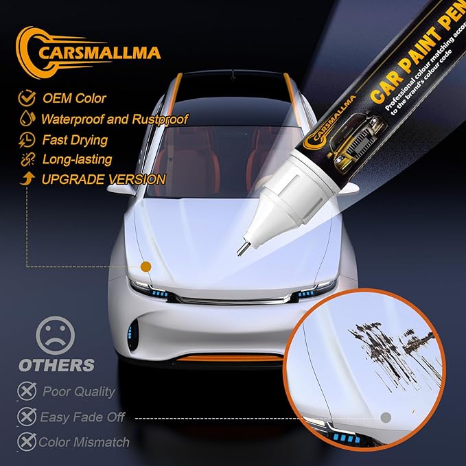 LY9B Brilliant Black Car Touch Up Paint - Image 4