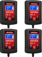 1.75-Amp Car Battery Charger, 6V and 12V Smart Fully Automatic Battery Charger by NEXPEAK