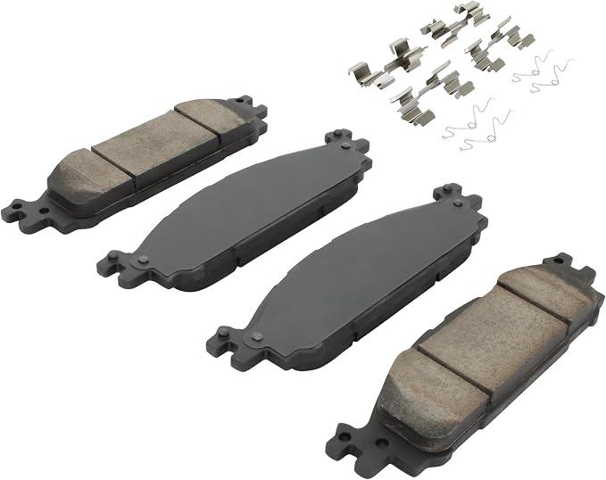 Premium Ceramic Front Brake Pads Compatible - Image 2