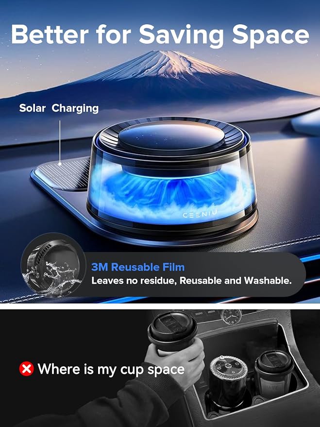 Ceeniu Smart Car Air Fresheners, Premium Scenic Fragrance Car Freshener - Image 7