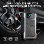 Portable Jump Starter with Air Compressor 4000A Peak with 150PSI Tire Inflator - Image 3