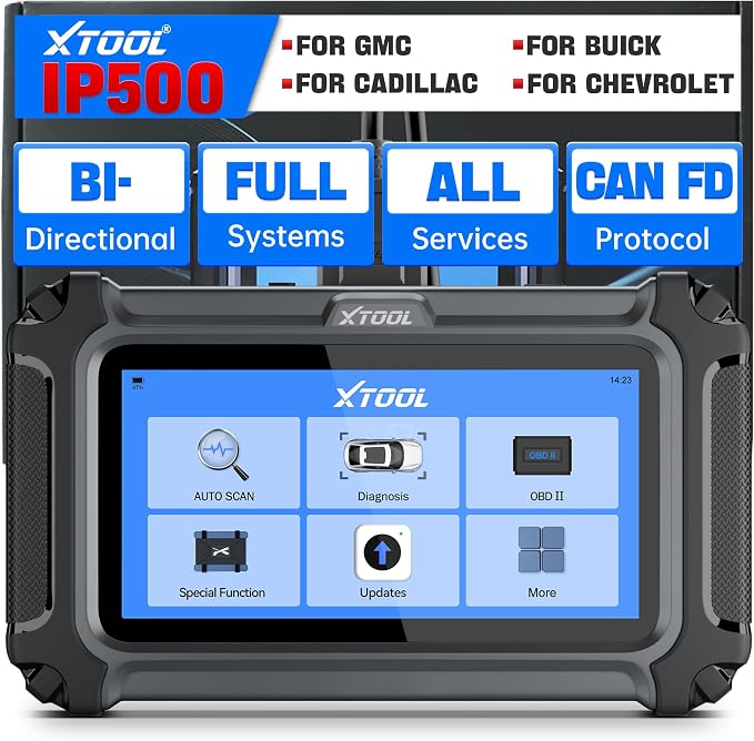 XTOOL IP500 for GM OBD2 Scanner, Bidirectional Scan Tool by XTOOL