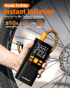NEVERLAND Tire Inflator Portable Air Compressor - Image 2