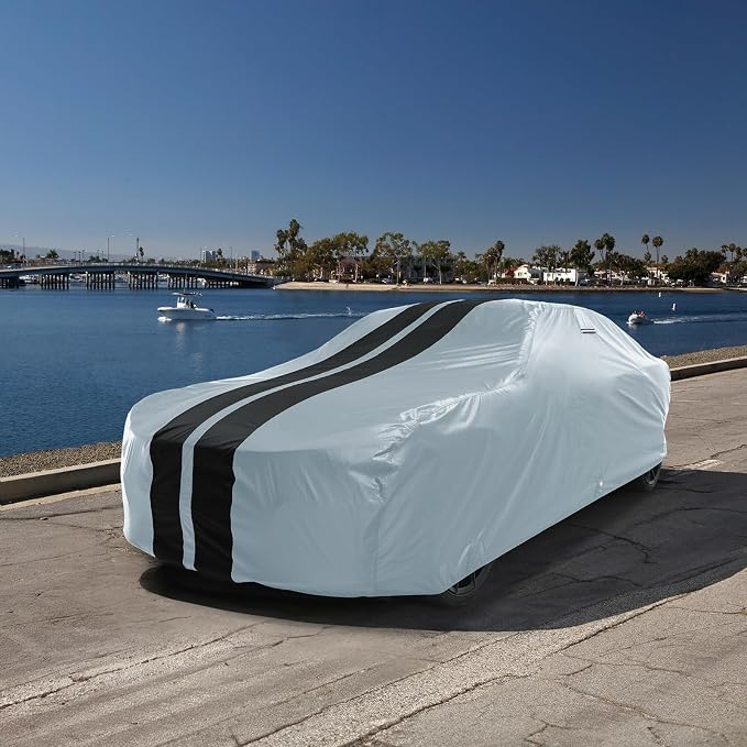 iCarCover Custom Car Cover for Chevy El Camino Waterproof All Weather Rain Snow - Image 7