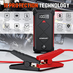 P100 Car Jump Starter, 5000A Peak Lithium Jump Starter Battery Pack - Image 4