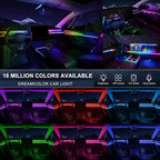 Dreamcolor Acrylic Interior Car LED Strip Light - Image 2