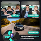 4K+2K Dual Dash Cam Front and Rear, Dashcam - Image 5