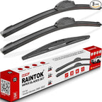 Windshield Wiper Blade Set Replacement by RAINTOK