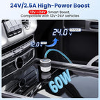 Starlink Mini Car Adapter - 12V to 24V DC Step Up Converter - Image 2