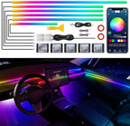 Dream+Color Acrylic Interior Car LED Strip Light by MAODANER