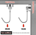 FINDMAG Magnetic Hooks, 30lbs+ Magnet Hooks 2025 Cruise Ship Essentials - Image 3