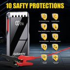 012 Jump Starter Battery Pack, 4000A Peak Car Battery Charger Jump Starter - Image 3