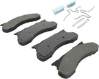 Premium Semi-Metallic Front Brake Pads Compatible - Image 2