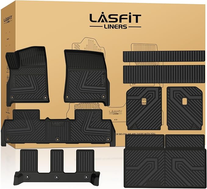 LASFIT Floor Mats & Trunk Mat & Backrest Mat by LASFIT