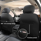 GIANT PANDA 2-Pack Front Mesh Car Seat Covers Custom Fit Toyota Tacoma 2016 - Image 3