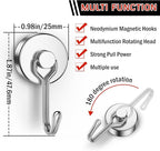 FINDMAG Magnetic Hooks, 60lbs+ Magnetic Hooks - Image 2
