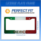 Mexico Flag License Plate Frame Personalise Mexican Funny License Plate - Image 7
