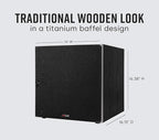 Polk Audio PSW10 10" Powered Subwoofer – Power Port Technology, Big Bass in - Image 4