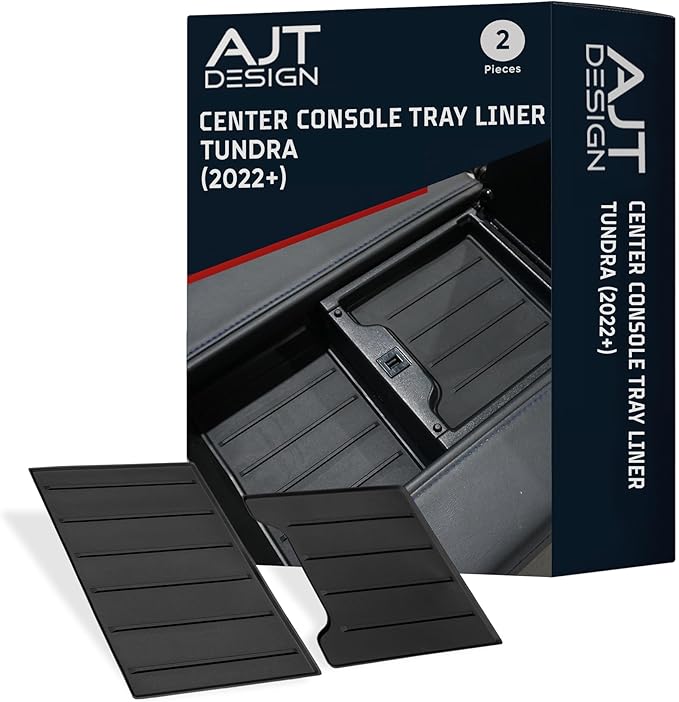 AJT DESIGN Center Console Organizer Tray Liner Compatible by AJTDESIGN