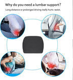 Lumbar Support Pillow Ergonomic Memory Foam Lumbar Pillow - Image 4
